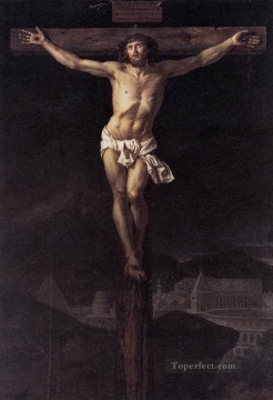  Neoclassicism Canvas - Christ on the Cross Neoclassicism Jacques Louis David